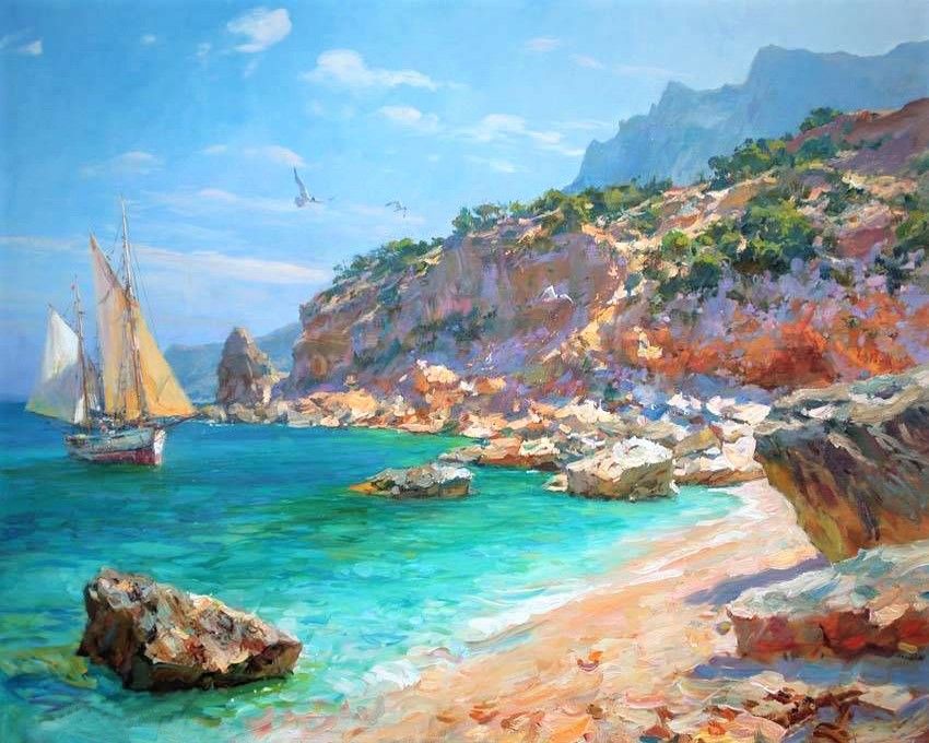 Classic painting used as the article cover