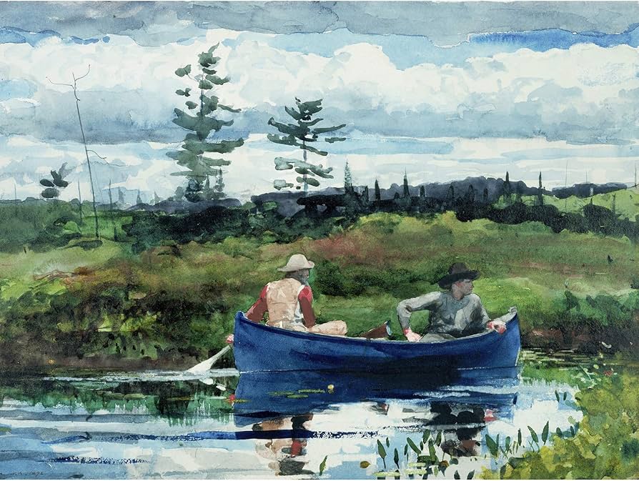 Classic painting used as the article cover
