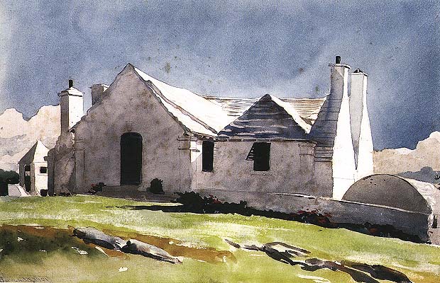 Classic painting used as the article cover